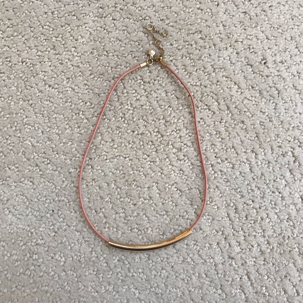 J. Crew Necklace w/ Gold Bar